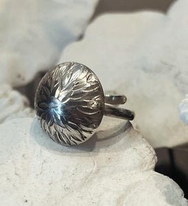 Bague argent "LOTUS"